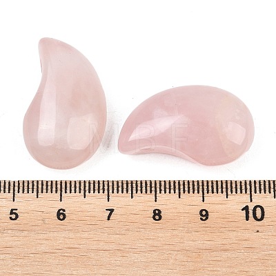 Natural Rose Quartz Pendants G-B195-03I-1