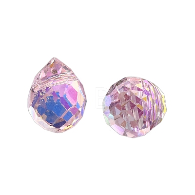 Transparent Glass Charms GLAA-P070-A01-1