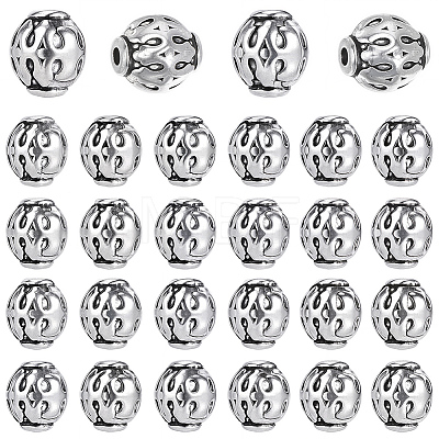 240Pcs Tibetan Style Alloy Beads FIND-PA0001-45-1