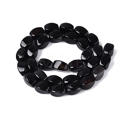Natural Agate Beads Strands G-Q604-02A-01-1