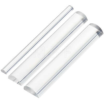 3Pcs 3 Styles Transparent Acrylic Magnifying Finder AJEW-BC0010-81B-1