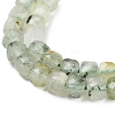 Natural Prehnite Beads Strands G-H042-A46-03-1