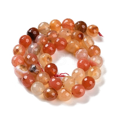 Natural Agate Beads Strands G-M437-B01-01N-1