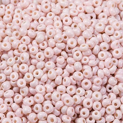 8/0 Baking Paint Glass Seed Beads SEED-M012-02A-38-1