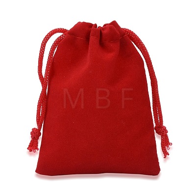 Velvet Cloth Drawstring Bags TP-C001-70X90mm-M-1
