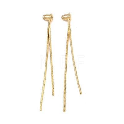 Brass Earring Nuts KK-H536-03G-1