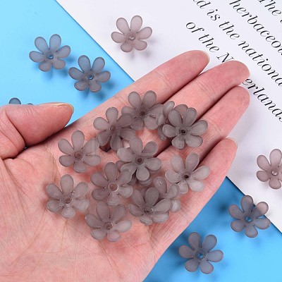 Transparent Acrylic Beads MACR-S373-107-D02-1