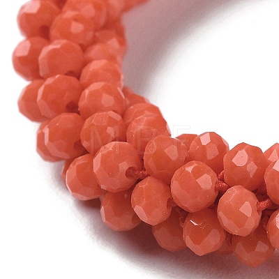 Crochet Glass Beads Braided Stretch Bracelet BJEW-S144-002E-14-1