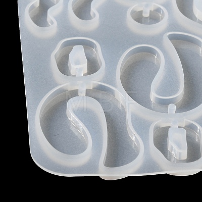 DIY Silicone Irregular Shape Pendant Molds LS-DIY-M047-01A-1