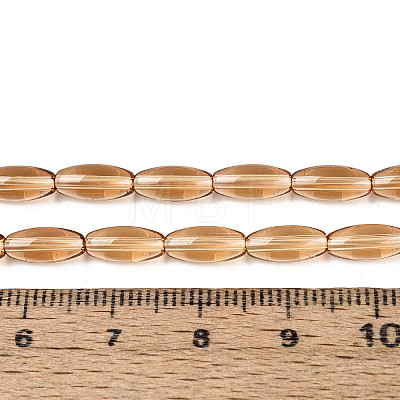 Transparent Glass Beads Strands LS-GLAA-T028-15T-02-1