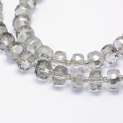 Electroplate Glass Beads Strands EGLA-J141-A-PL02-1