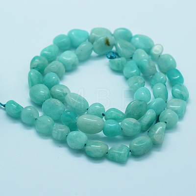 Natural Amazonite Beads Strands G-K203-19-1