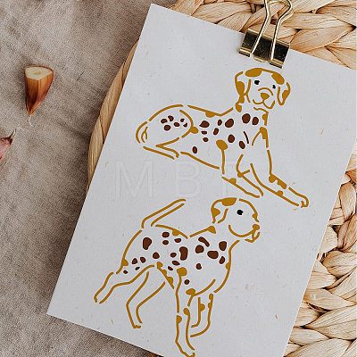 PET Hollow Out Drawing Painting Stencils DIY-WH0383-0079-1