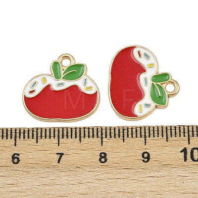 Christmas Themes Alloy Enamel Pendants ENAM-Z023-01G-03-1