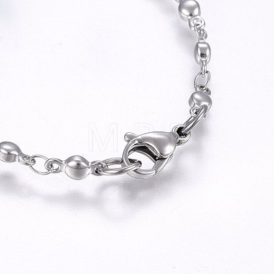 304 Stainless Steel Link Bracelets BJEW-F330-11P-05-1