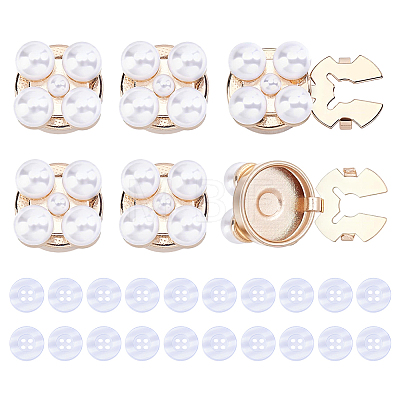 Zinc Alloy Cufflinks BUTT-ME0001-36-1