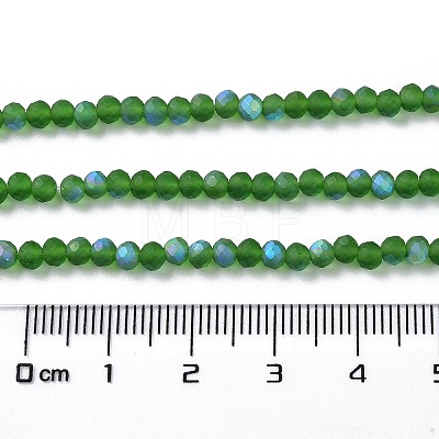 Imitation Jade Glass Beads Strands EGLA-A034-T3mm-MB24-1