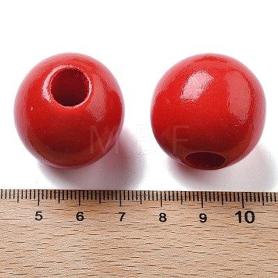 Schima Wood Beads WOOD-G023-20A-1