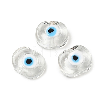 Handmade Evil Eye Lampwork Beads LAMP-G168-02L-1