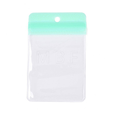 Rectangle Transparence EVA Zip Top Gift Bags OPP-T003-02B-02-1