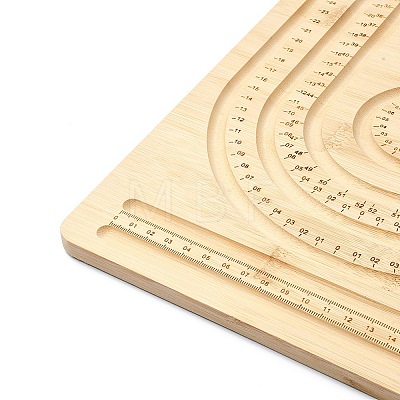 Rectangle Wood Bracelet Design Boards TOOL-YWC0003-01-1