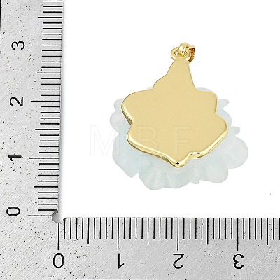 Rack Plating Brass Pendants KK-C082-15G-07-1