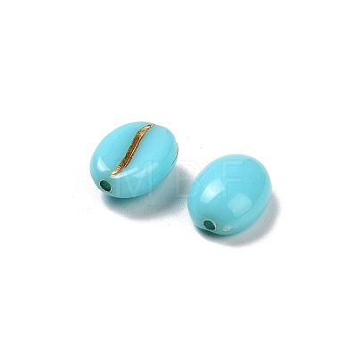 Opaque Acrylic Beads OACR-Z030-01E-1