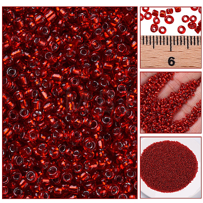 3000Pcs Glass Seed Beads SEED-PA0001-29A-01-1