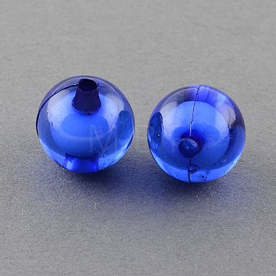 Transparent Acrylic Beads TACR-S092-8mm-12-1