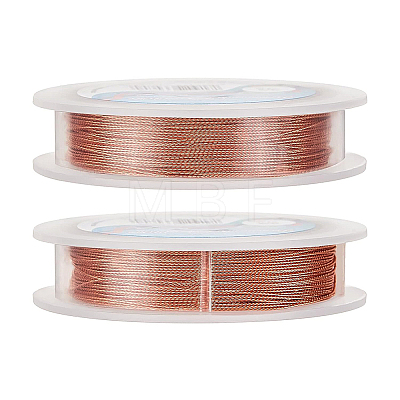 BENECREAT 3 Strands Copper Craft Wire CWIR-BC0008-0.5mm-R-1