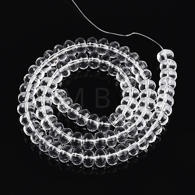 Transparent Glass Beads Strands GLAA-ZX008-8mm-19A-1