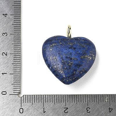 Dyed Natural Lapis Lazuli Pendants G-P585-03G-07-1