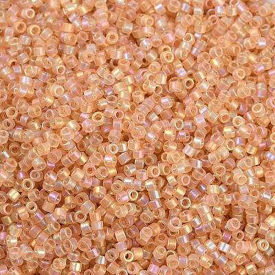 Frosted Colours & Rainbow Glass Seed Beads SEED-H003-12G-1