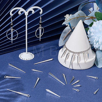 80Pcs 5 Styles Alloy Pendants FIND-SC0023-56-1
