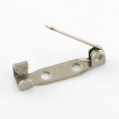 Tarnish Resistant 304 Stainless Steel Pin Brooch Back Bar Findings X-STAS-Q184-02-1