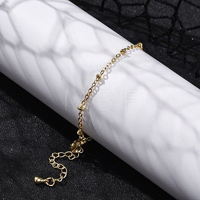 Brass Satellite Chains  Bracelets for Women BJEW-G735-19G-1