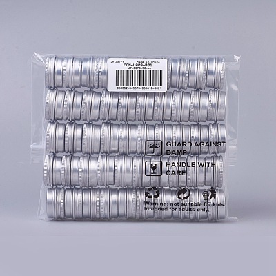 5ml Round Aluminium Tin Cans CON-L009-B01-1