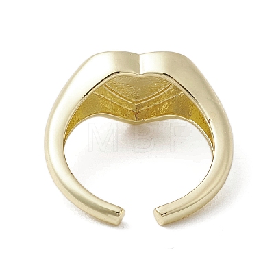 Brass Adjustable Open Rings RJEW-K257-86G-07-1