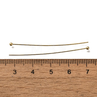 Brass Ball Head Pins KK-H502-03Q-G-1