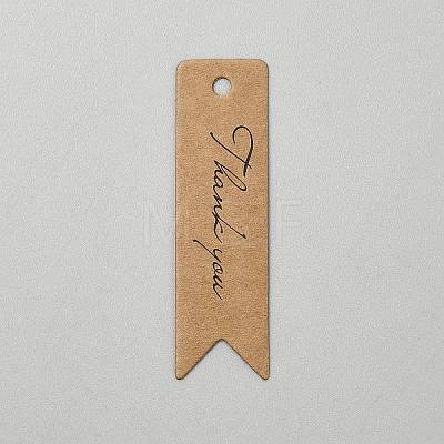 Word Thank You Printed Paper Gift Tags for Bake CDIS-WH0027-24B-1