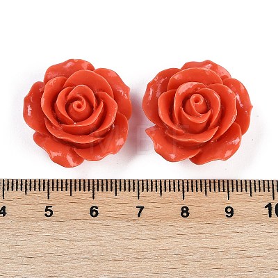 Synthetic Coral Carved Beads CORA-M001-02E-1