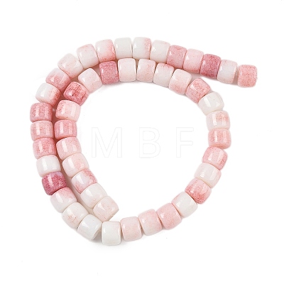 Dyed Glass Beads Strands GLAA-H037-01B-1