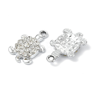 Animal Theme UV Plating Alloy Crystal Rhinestone Pendants ALRI-T012-07E-P-1
