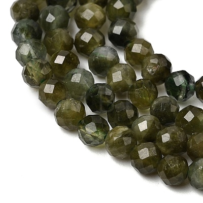 Natural Green Tourmaline Beads Strands G-L653-B03-3mm-1