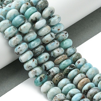 Natural Larimar Beads Strands G-H004-A01-01-1