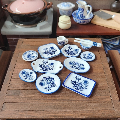 Mini Ceramic Tableware Sets PW-WG91109-01-1