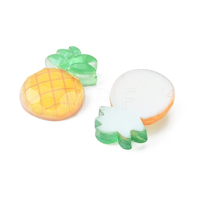 Translucent Resin Decoden Cabochons CRES-YW0001-06-1