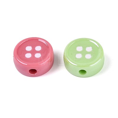 Opaque Acrylic Beads OACR-N156-06-1