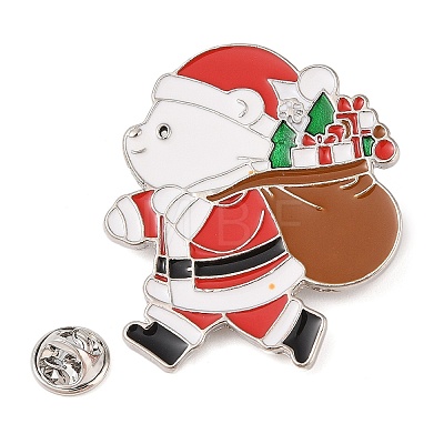 Christmas Theme Enamel Pins JEWB-S027-01A-1