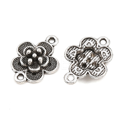 Tibetan Style Alloy Connector Charms AL-CBA8479-09AS-1